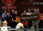 Salford Mayor with Martin Vickers at launch of Salford Red Devils